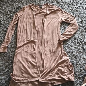 Revamped Taupe Knit Sweater